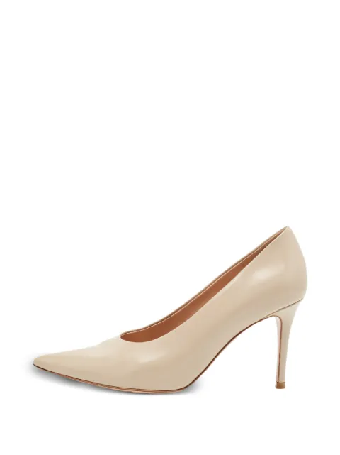 Gianvito Rossi Gianvito 85 pointed-toe heeled pumps Neutrals 1350741
