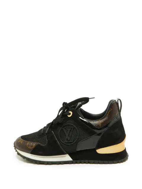 Louis Vuitton Pre-Owned Run Away Monogram sneakers Black 1350724