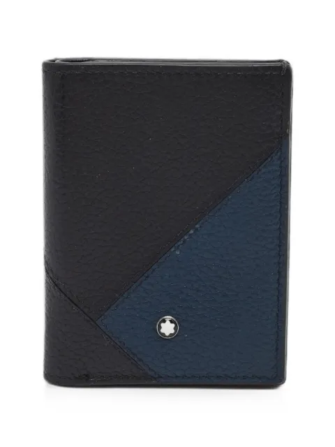 Montblanc Meisterstuck Geometry bifold wallet Black 1362414