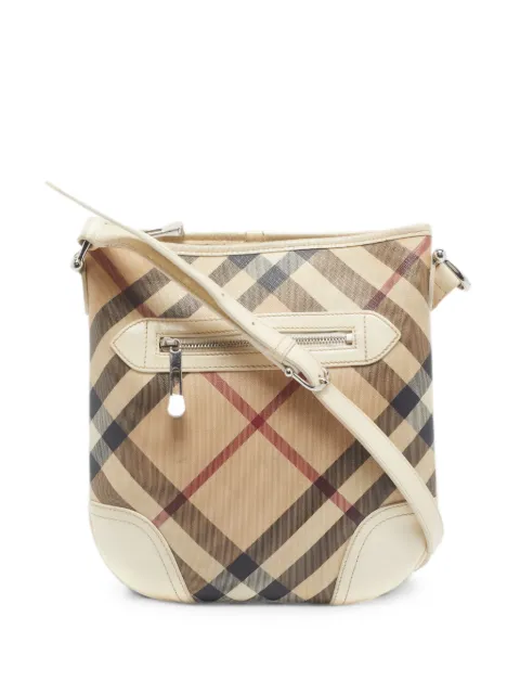 Burberry Pre-Owned Dryden Supernova Check crossbody bag Neutrals 1348459
