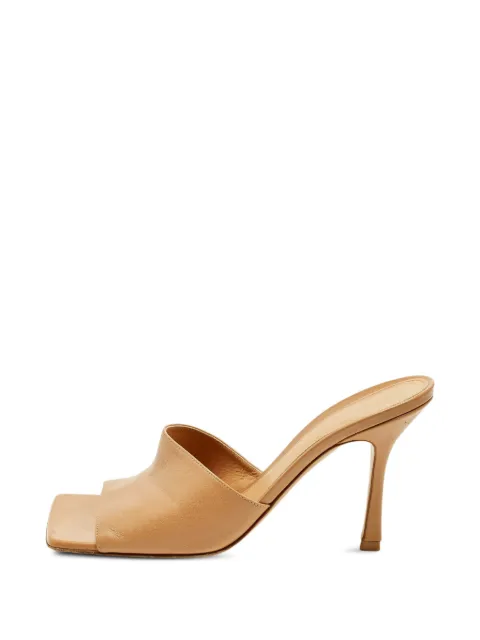 Bottega Veneta Pre-Owned Lido square-toe sandals Brown 1335015