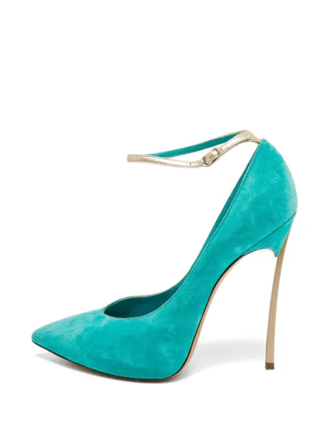 Casadei Blade ankle-strap pumps Blue 1316467
