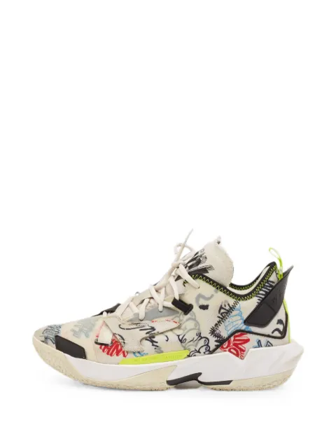 Jordan Why Not Zer0.4 graffiti sneakers Neutrals 1318709
