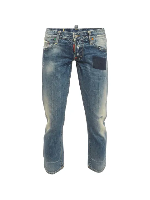 DSQUARED2 distressed slim-fit jeans Blue 1307040