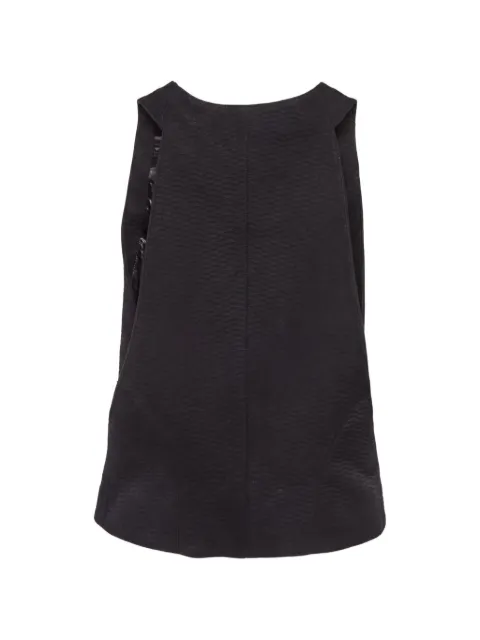 Alaïa Pre-Owned alveole double vest Black 1342530