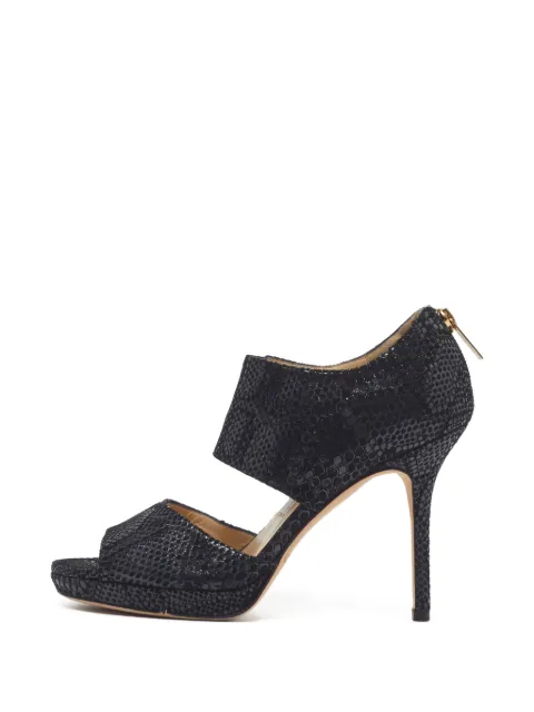 Jimmy Choo Pre-Owned Private ankle-strap sandals Black 1343180