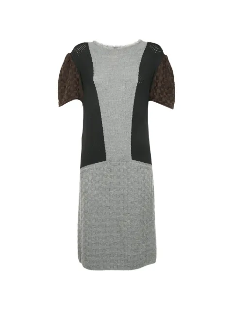Fendi Pre-Owned short-sleeves mini dress Grey 1314918