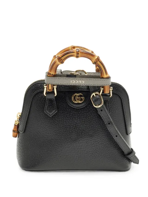 Gucci Pre-Owned Bamboo Diana tote bag Black 1293107