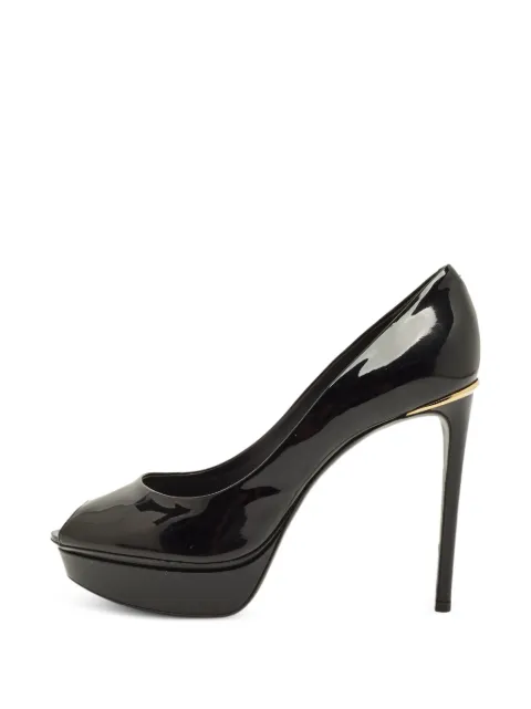 Louis Vuitton Pre-Owned Eyeline heeled pumps Black 1292974
