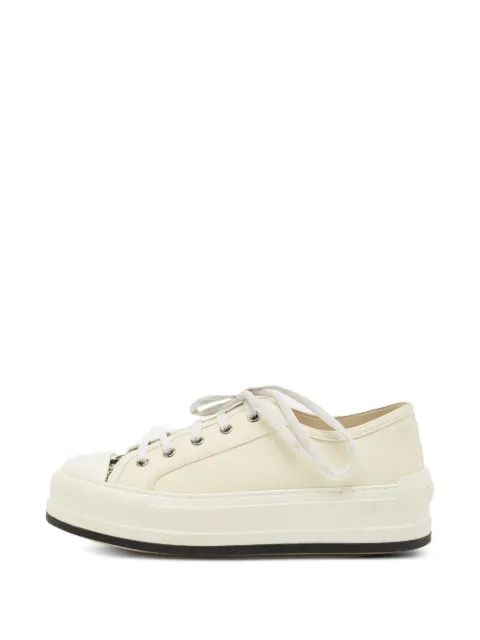 Christian Dior Pre-Owned Walk'n'Dior platform sneakers White 1286504