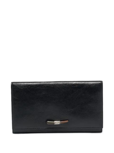 Saint Laurent Pre-Owned Mombasa leather wallet Black 1276168
