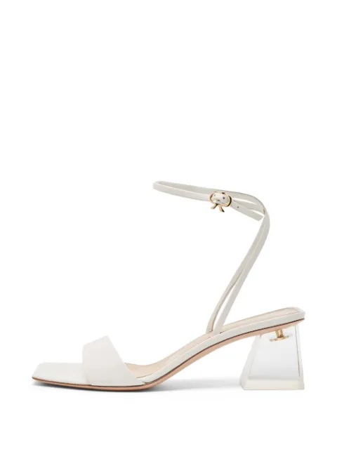 Gianvito Rossi Cosmic ankle-wrap sandals White 1330121