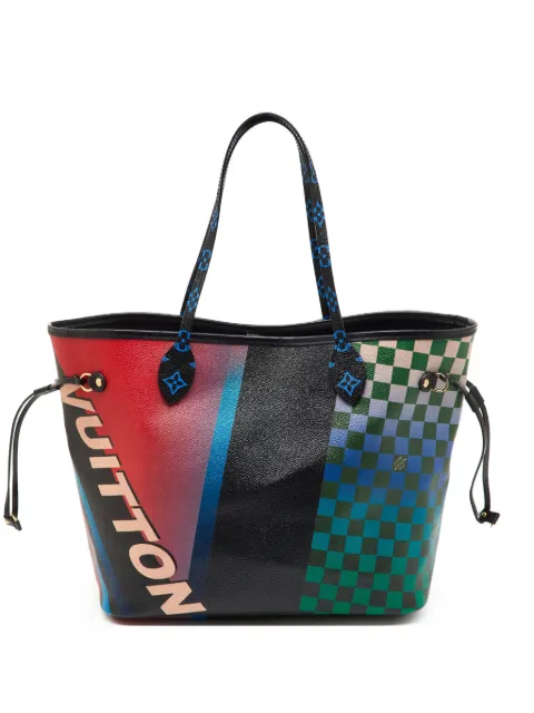 Louis Vuitton Pre-Owned MM Neverfull Damier canvas tote bag Black 1232200