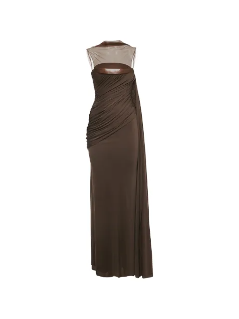 CHATS BY C.DAM Disa maxi dress Brown 1246591