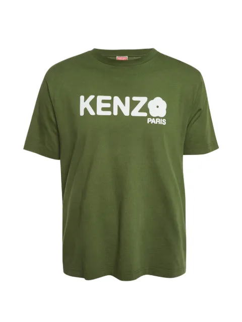 Kenzo Pre-Owned Boke Flower print T-shirt Green 1302169