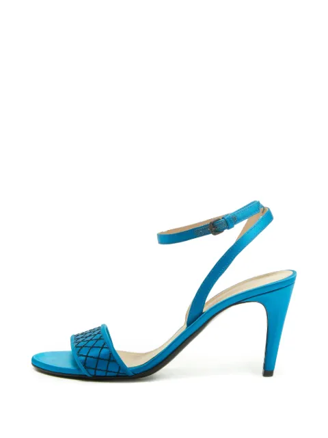 Bottega Veneta Pre-Owned ankle-strap sandals Blue 1356915