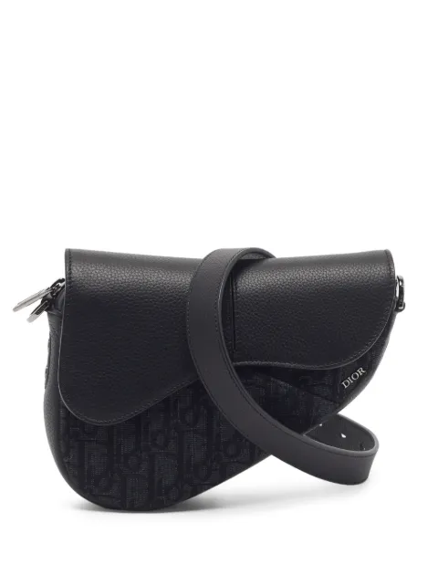 Christian Dior Pre-Owned 2024 Saddle mini bag Black 1343000