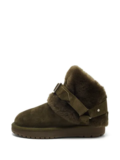 Burberry Pre-Owned Chubby ankle boots Green 1303880