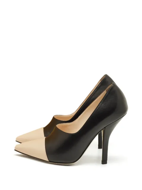 Fendi Pre-Owned pointed-toe pumps Black 1260037
