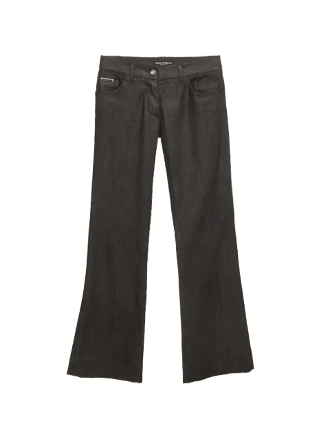Dolce & Gabbana Pre-Owned boot-cut jeans Black 1309368