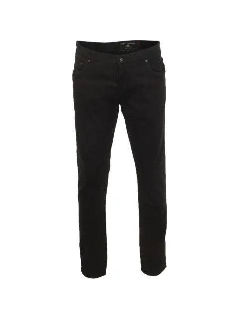 Dolce & Gabbana Pre-Owned Gold straight-fit jeans Black 1336908