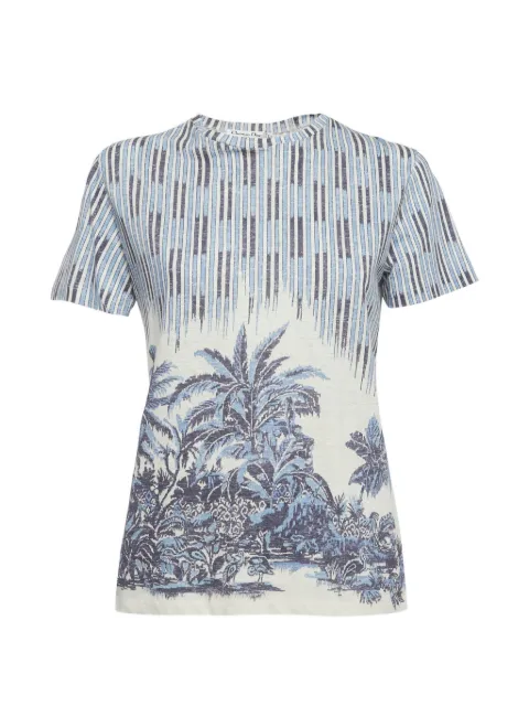 Christian Dior Pre-Owned printed T-shirt Neutrals 1293238