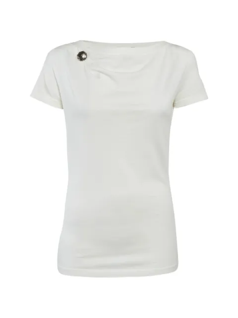 Louis Vuitton Pre-Owned cap-sleeve T-shirt White 1292952