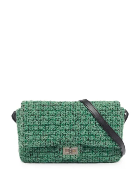CHANEL Pre-Owned 2009-2010 2.55 Reissue 227 shoulder bag Green 1315683
