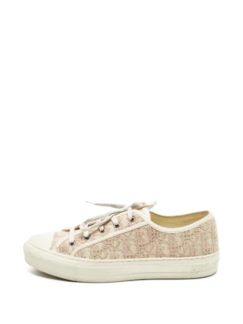 Christian Dior Pre-Owned Walk’n’Dior Oblique jacquard sneakers Neutrals 1337632