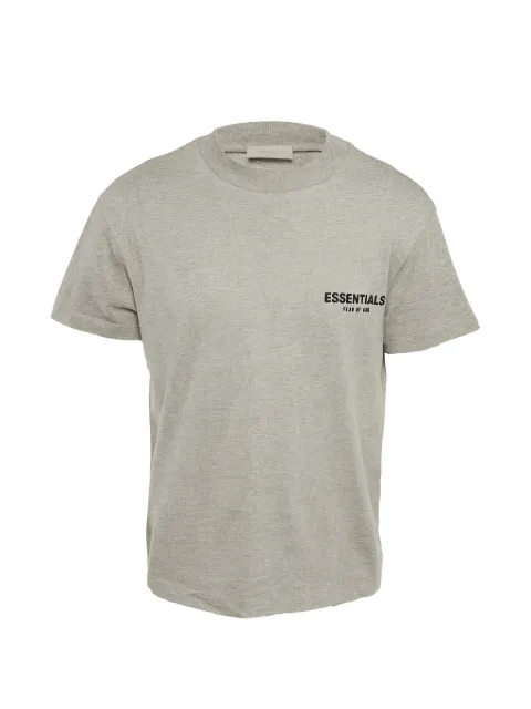 Fear Of God crew-neck T-shirt Grey 1256507