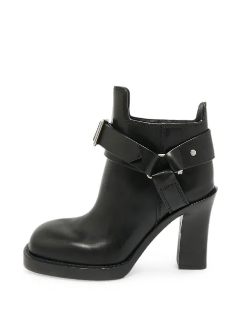 Burberry Pre-Owned Stirrup ankle boots Black 1303845