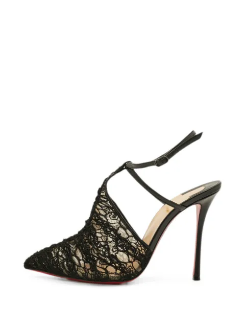Christian Louboutin Pre-Owned ankle-strap pumps Black 1297555