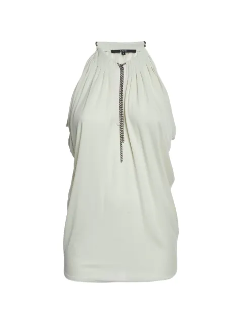 Gucci Pre-Owned chain-detail blouse Grey 1325432