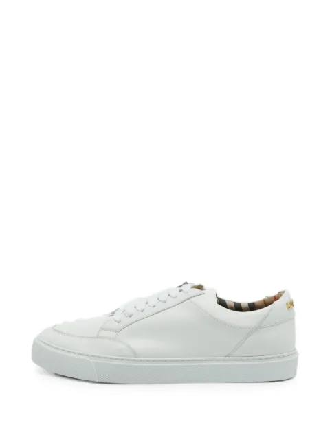 Burberry Pre-Owned Salmond sneakers White 1350875