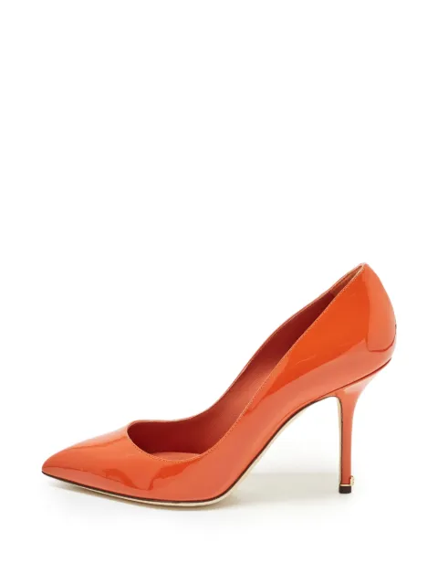 Dolce & Gabbana Pre-Owned pointed-toe pumps Orange 1302023