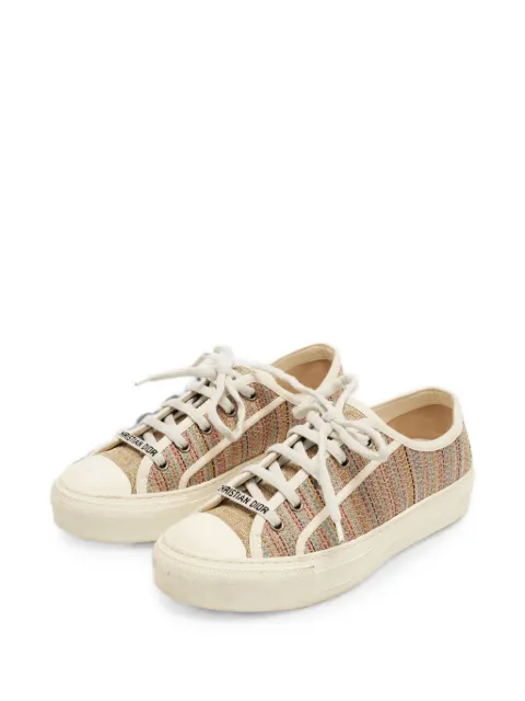 Christian Dior Pre-Owned Walk'n'Dior low-top sneakers Neutrals 1363012