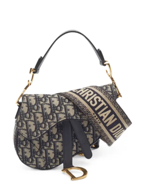 Christian Dior Pre-Owned 2018 Oblique shoulder bag Blue 1356012