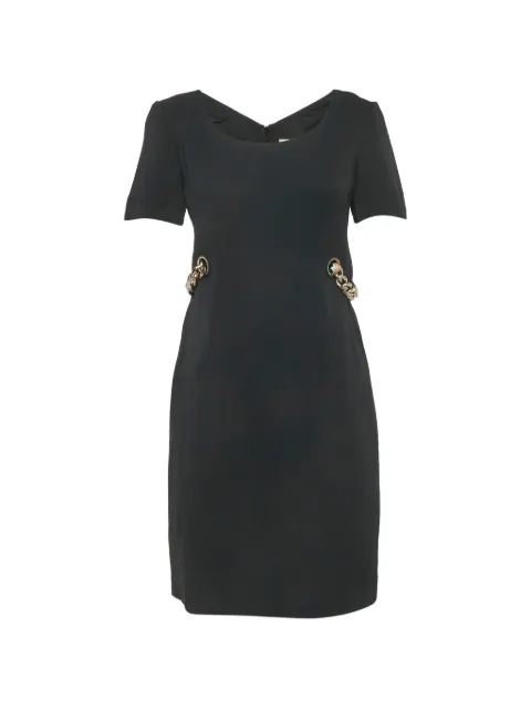 PUCCI Pre-Owned Ribbon crepe dress Black 1265170
