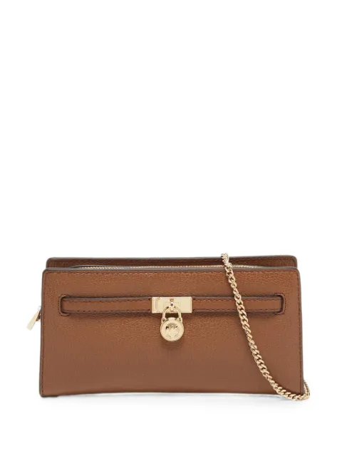 Michael Kors Vintage Moderne padlock mini shoulder bag Brown 1359496