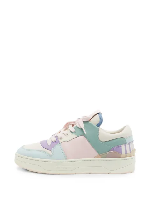 Jimmy Choo Pre-Owned Florent/F leather sneakers Pink 1329870