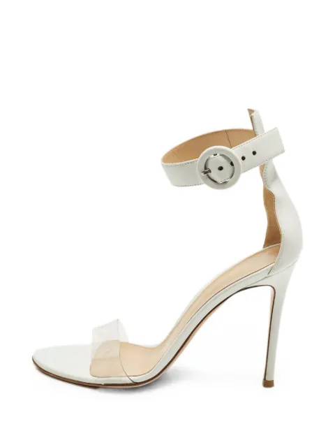 Gianvito Rossi Portofino ankle-strap sandals White 1272338