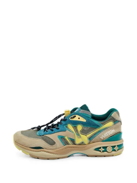 Louis Vuitton Pre-Owned LV Trail panelled sneakers Neutrals 1341222