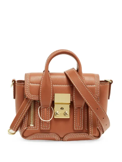 3.1 Phillip Lim mini Pashli leather tote bag Brown 1287270