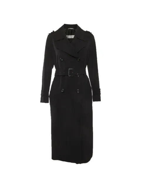 Max Mara double-breasted trench coat Black 1324165