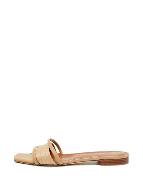 Malone Souliers Demi woven-strap sandals Neutrals 1288033