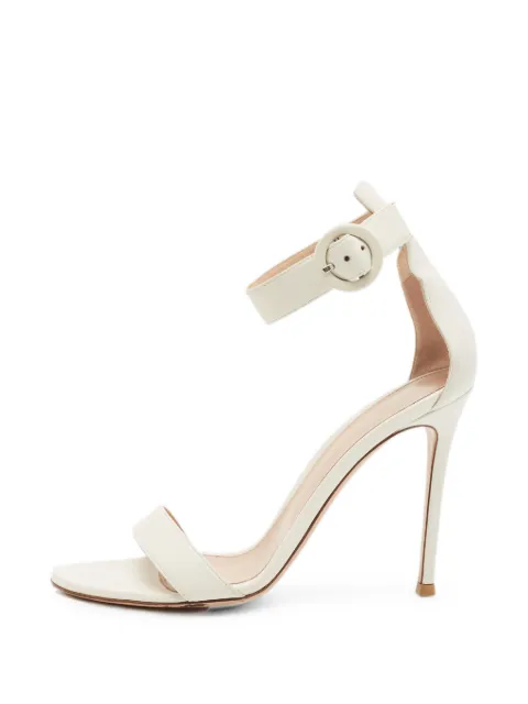 Gianvito Rossi Portofino leather sandals White 1350753