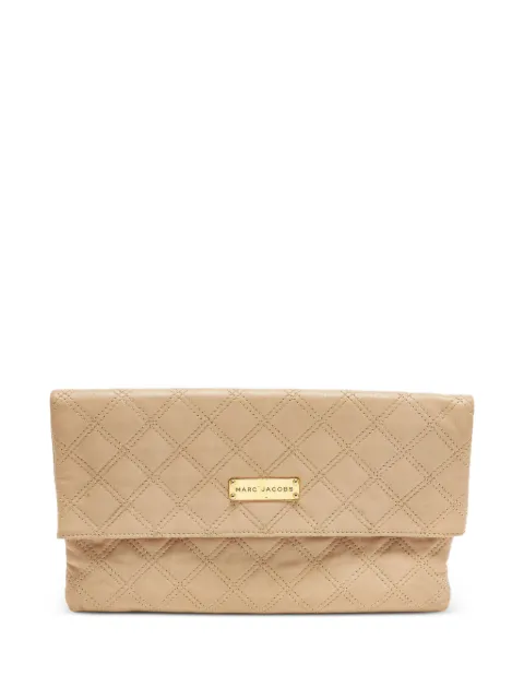 Marc Jacobs Vintage Eugenie quilted clutch bag Neutrals 1287950