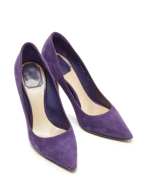Christian Dior Pre-Owned Cherie pointed-toe pumps Purple 1266752