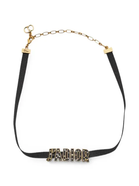 Christian Dior Pre-Owned J'Adior choker necklace Gold 1348264