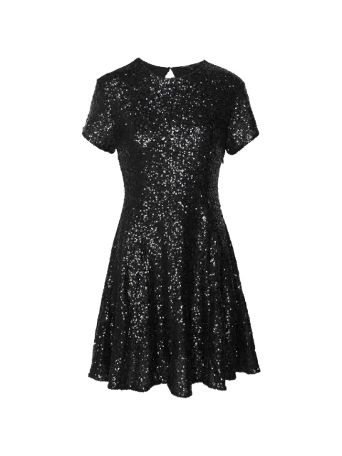 Maje sequin-embellished mini dress Black 1289902
